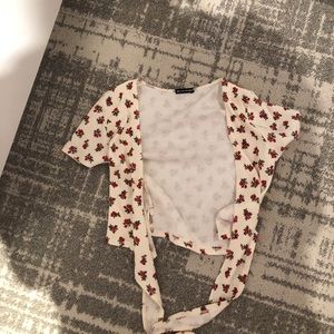 Brandy Melville wrap top